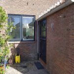 Foto achterdeur Bakkerstraat nr 18